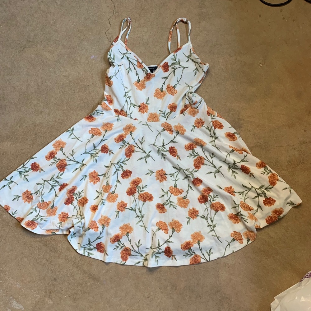 Forever 21 flower mini dress